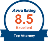 Avvo Rating 8.5 for Anthony Chauncey, Esq.